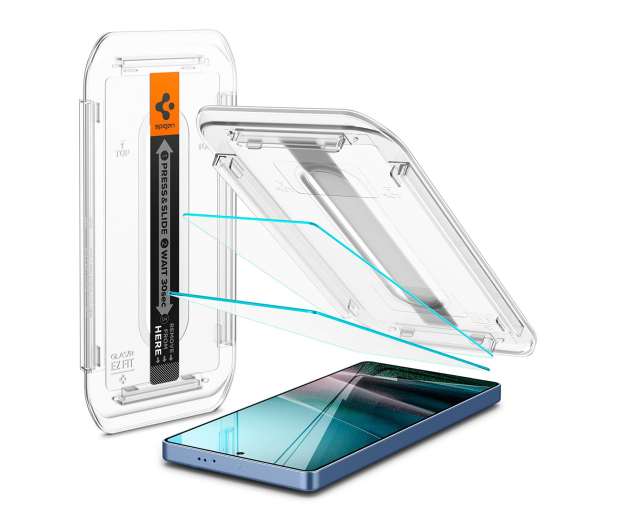 SPIGEN Glas.Tr ”Ez Fit” 2-Pack do Samsung Galaxy S25 Ultra Clear AGL09082 - 1313152 - zdjęcie 3